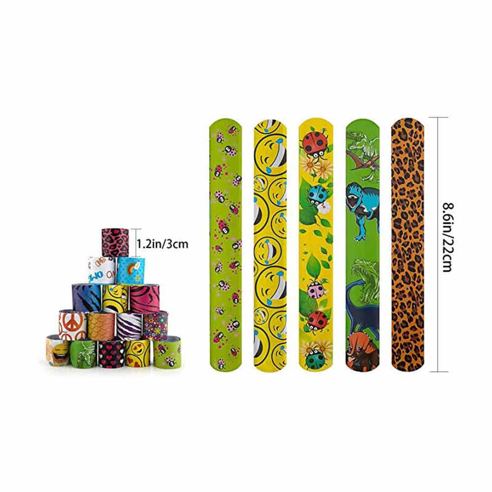 Wristband Slap Bands Slap Bracelets Kids Party Bag Fillers Toy Gift Favor