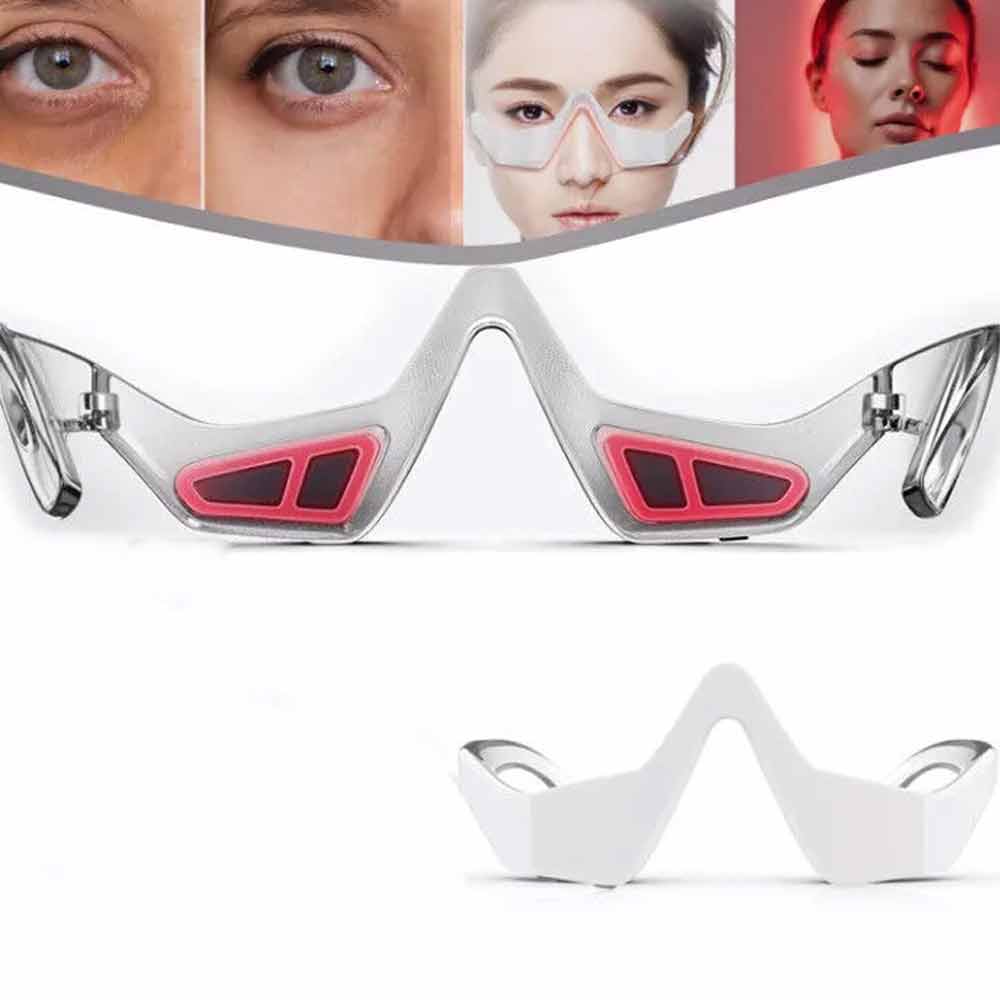 Under Eye Device,Revital Eyes Red Light Glasses,Eyes Bag Remover