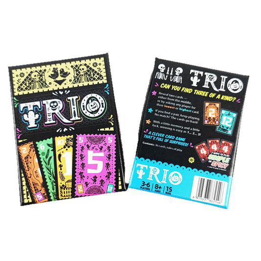 Trio Family Card Game - 2024 Game of The Year Nominee for 3-6 Players