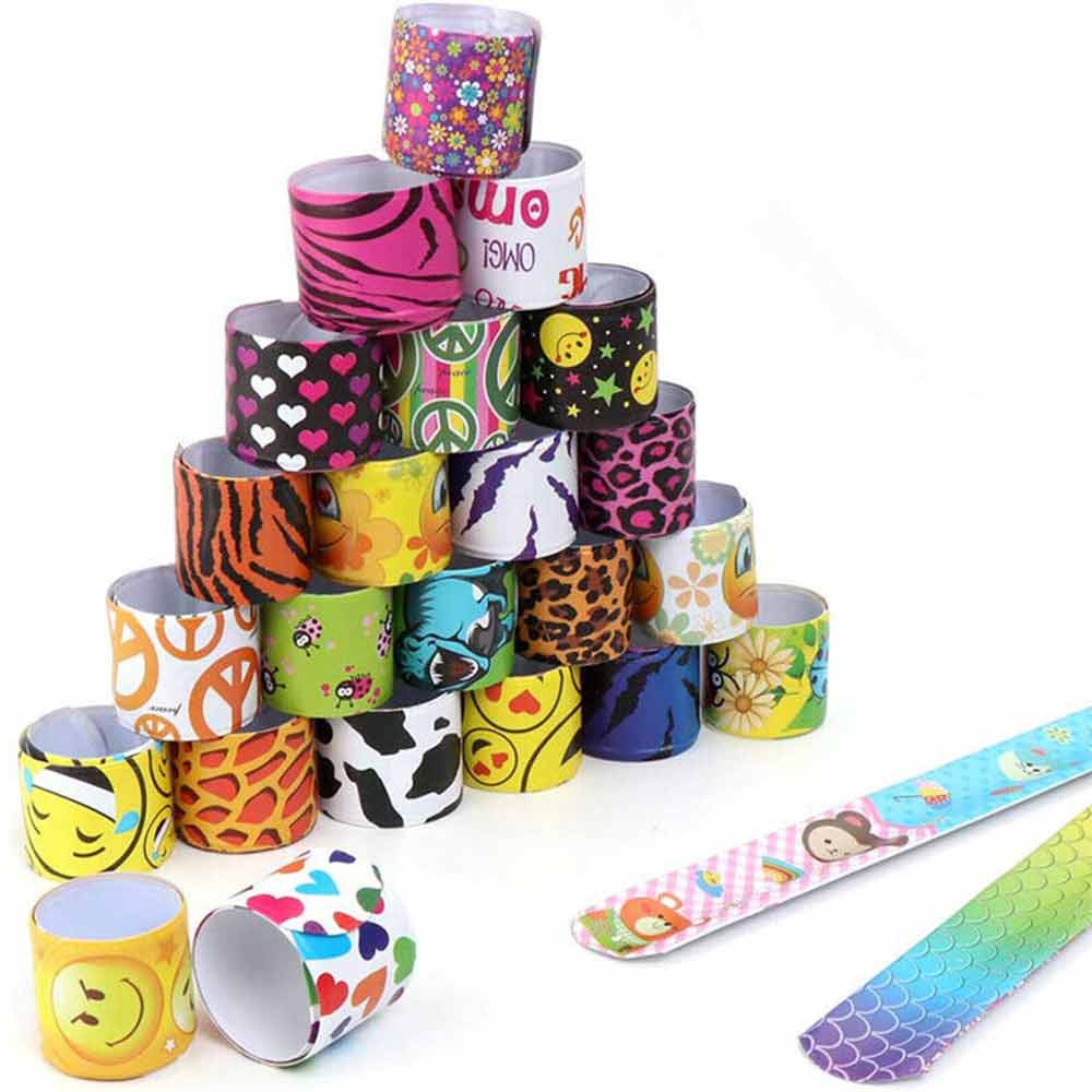 Wristband Slap Bands Slap Bracelets Kids Party Bag Fillers Toy Gift Favor