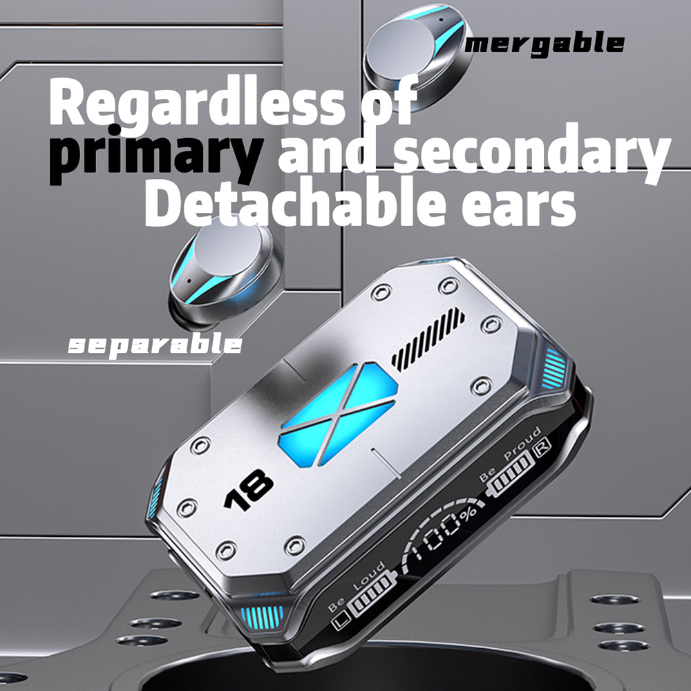 TWS Bluetooth 5.3 Wireless Earbuds Waterproof Headphone LED Display Earphones