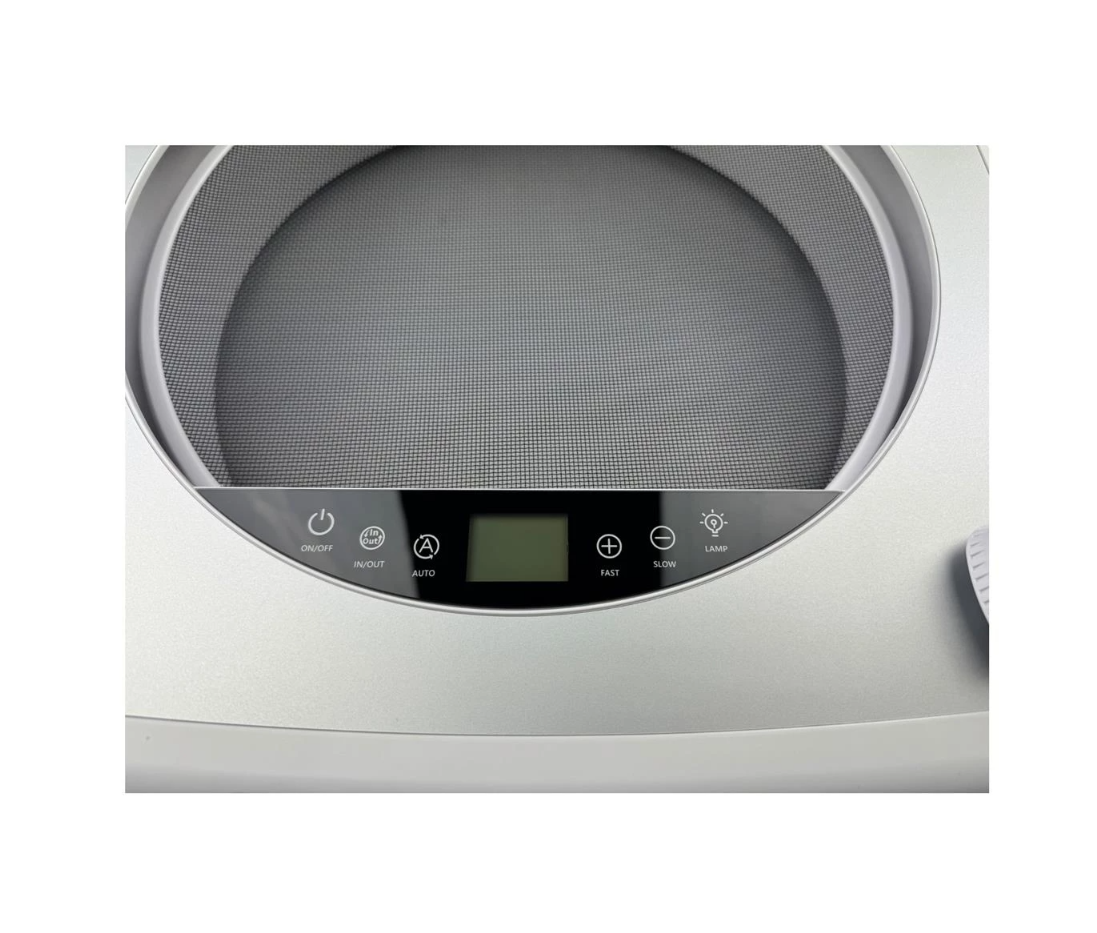 355mm × 355mm Roof Hatch Skylight with Built-in Fan – White Lid, Remote Control