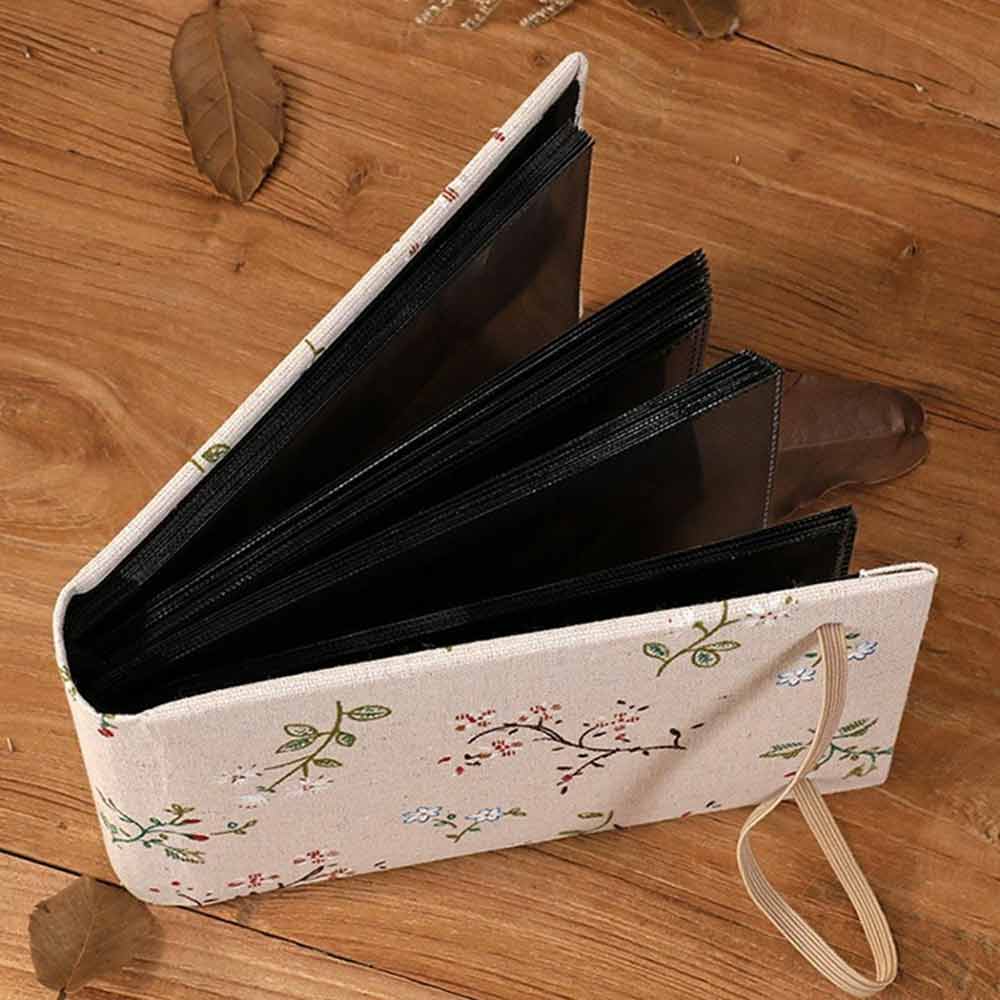6Inch Small Photo Album Photo Album on Fabric Polaroid Postcard Storage Brochure