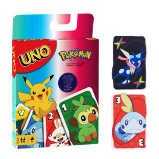 For UNO Board Game Card Pokémon Mario Frozen