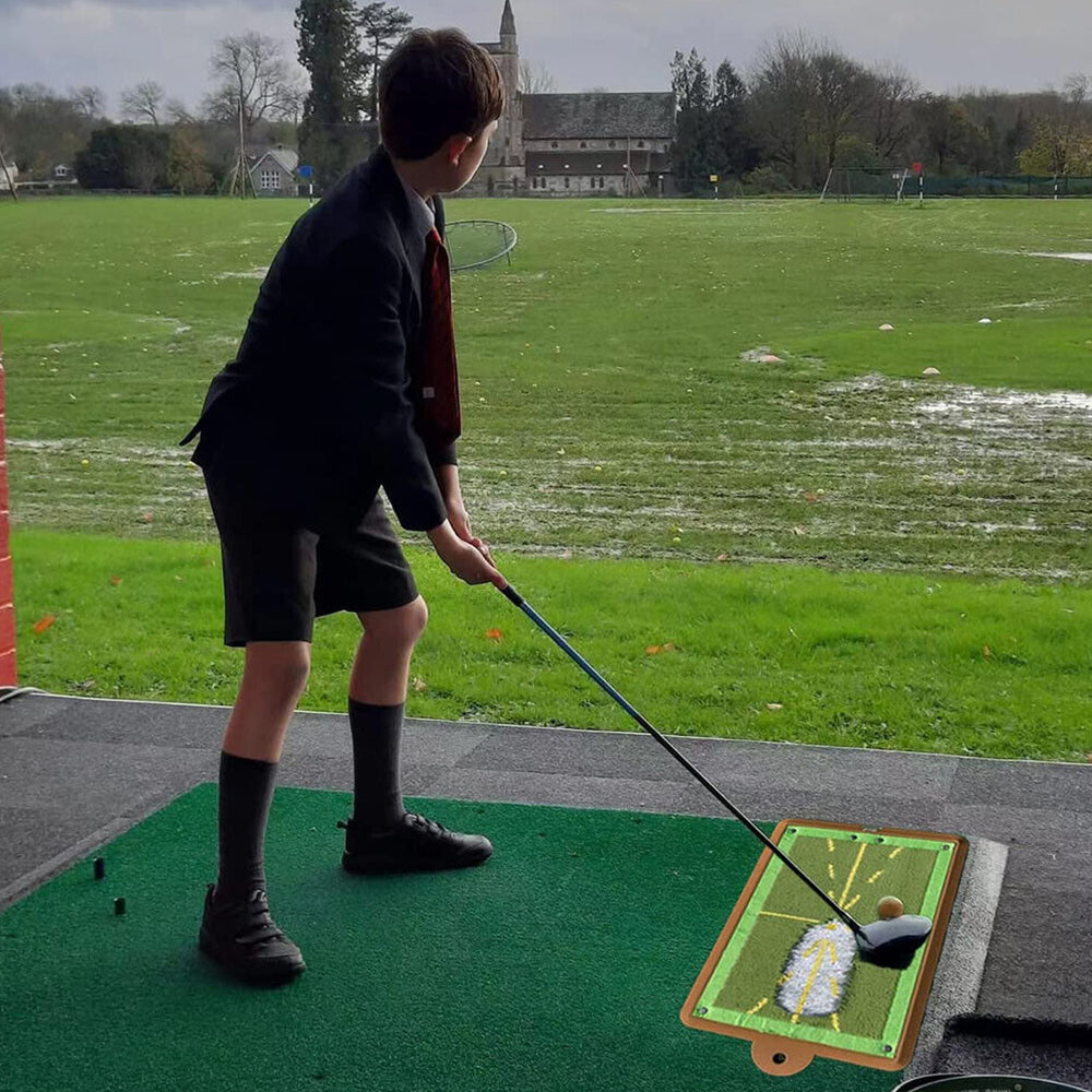 Golf Training Mat for Swing Golf Practice Mat Analysis Swing Path 45*30cm