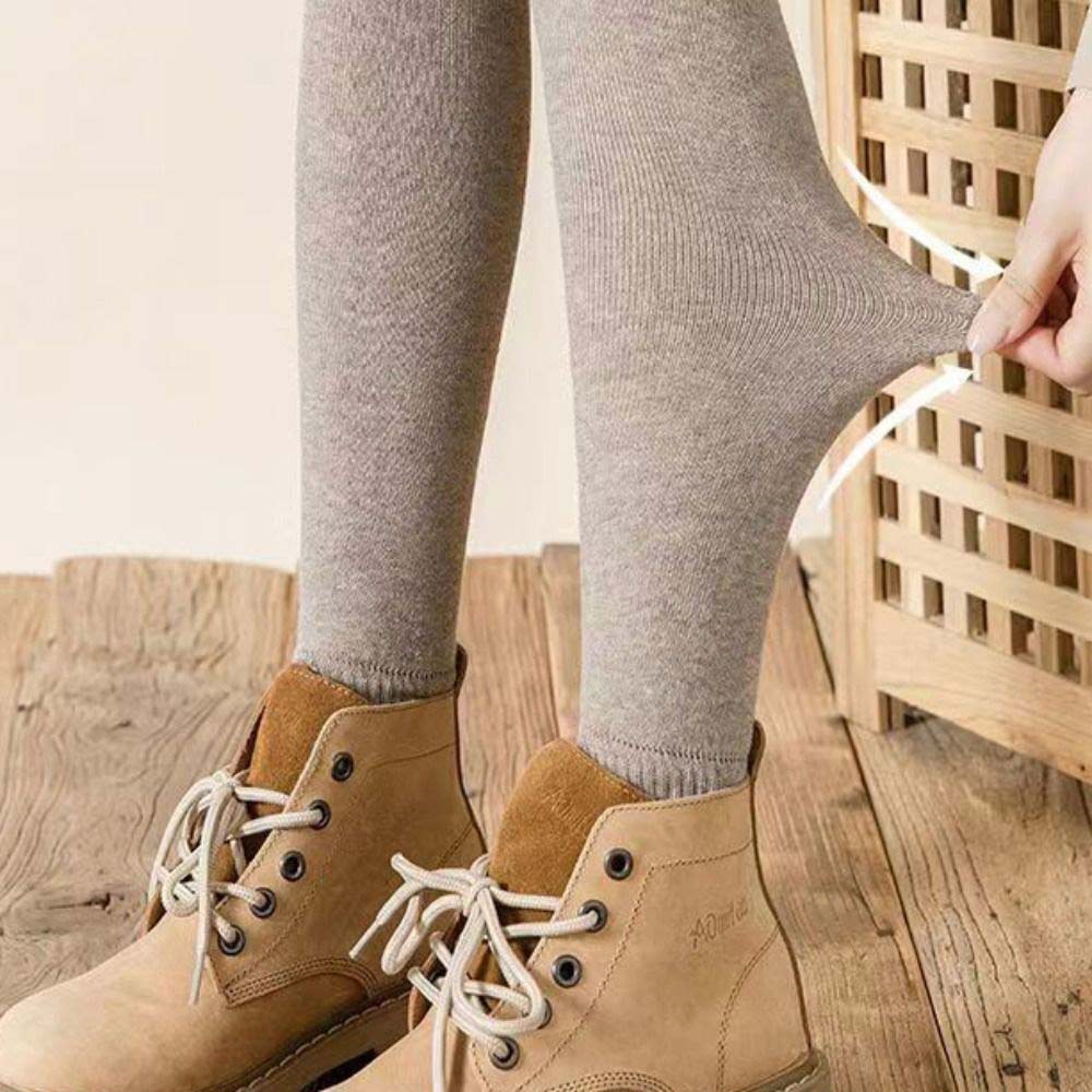 Women Knitting Leg Warmers Over Knee Socks Long Socks Women Stockings Winter