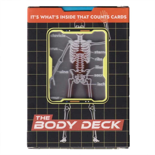 The Body Deck Human Anatomy - It's What's Inside That Counts Cards, 3D Image