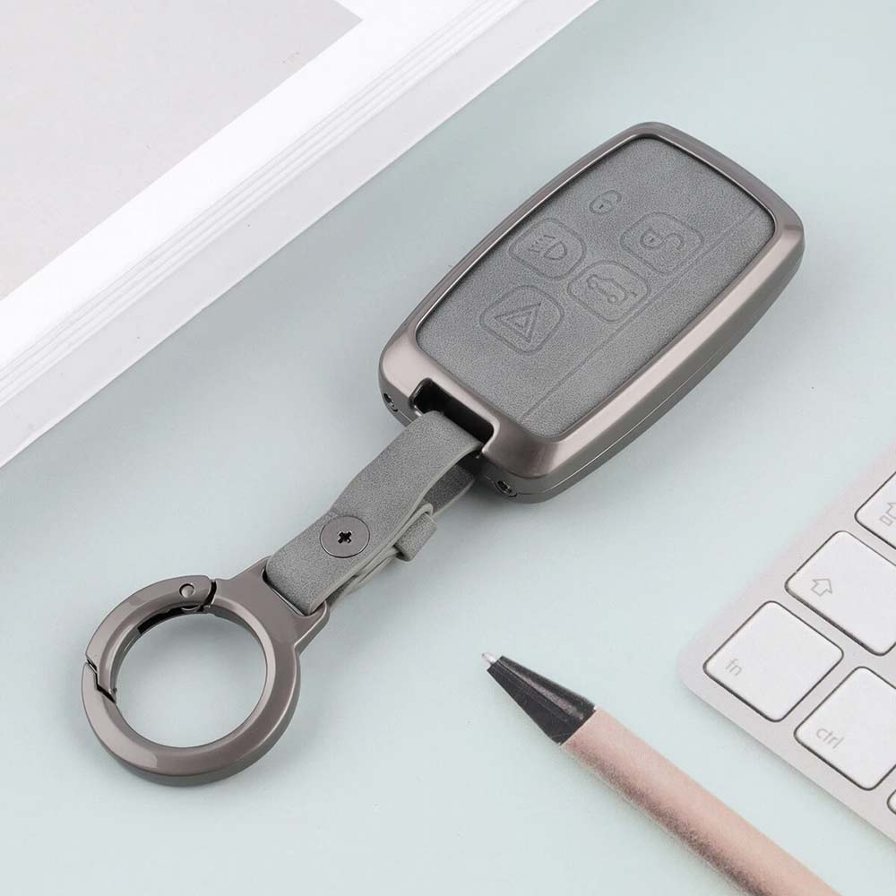 Zinc Alloy Key Cover Fob Case For Range Rover Land Rover Sport Evoque Jaguar XF XJ X