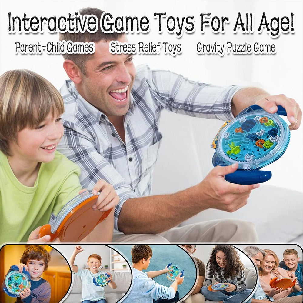 3D Maze Puzzle Ball – Brain Teaser Fidget Toy, Educational Game for All Ages
