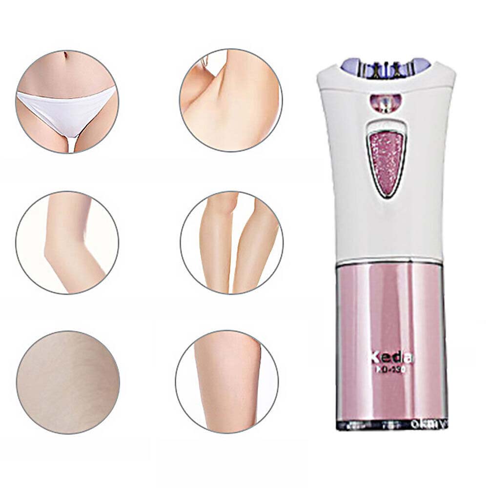 Smooth Glide Epilator for Women Face - Body and Facial Hair Removal