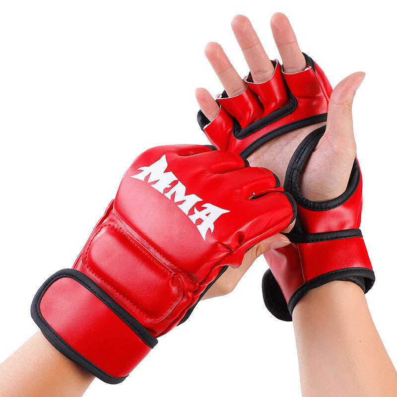 Professional Boxing Gloves Sparring Glove Punch Bag Training MMA Muay Thai Mitts
