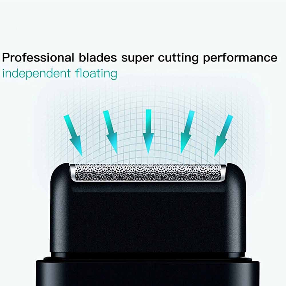 Portable Shaver Mens Small Electric Shaver Beard Trimmer Razor USB Rechargeable
