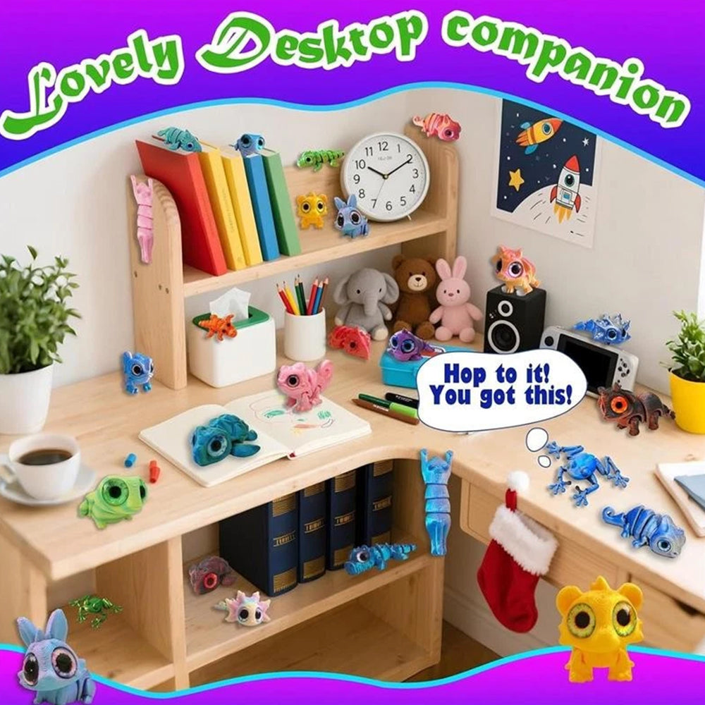 3D Printed Animals Christmas Advent Calendar 2025 – 24-Day Countdown with Articulated Animal Figures