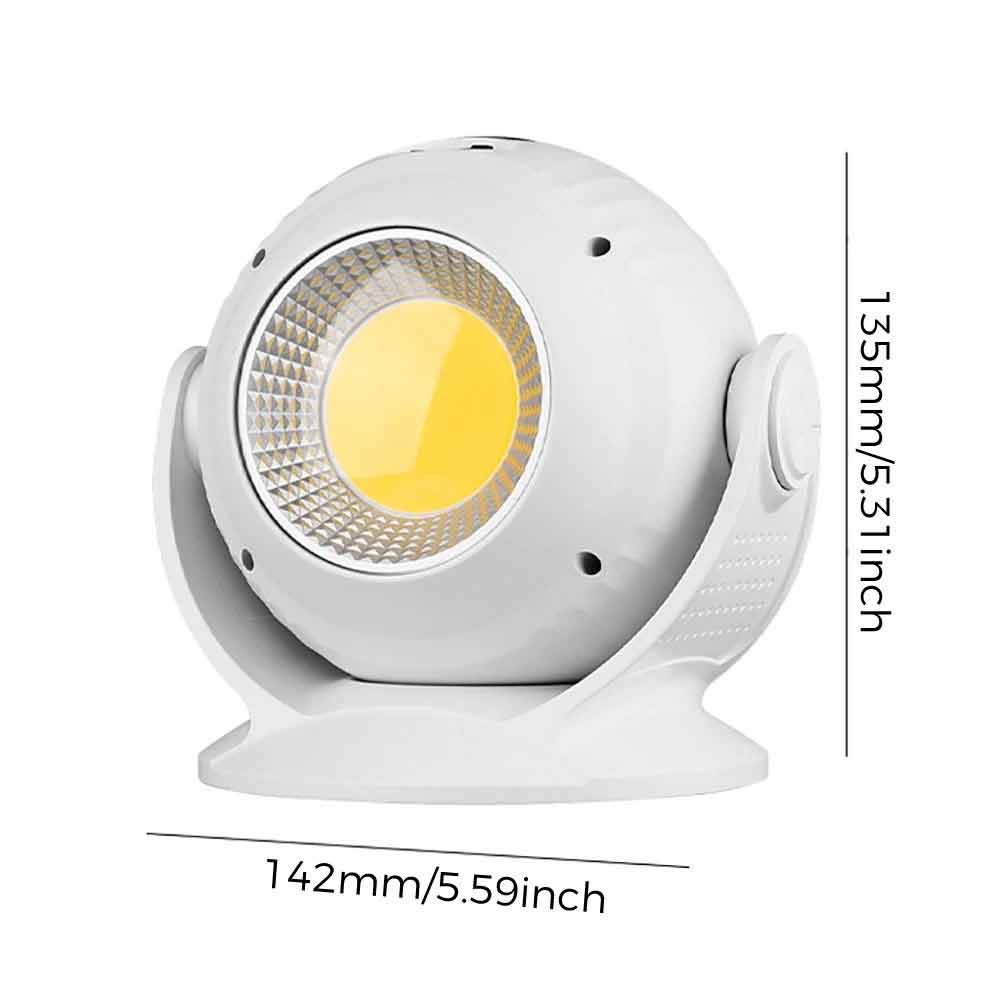 Planetarium Star Projector – 360° Rotating LED Night Light, USB-C 4000mAh