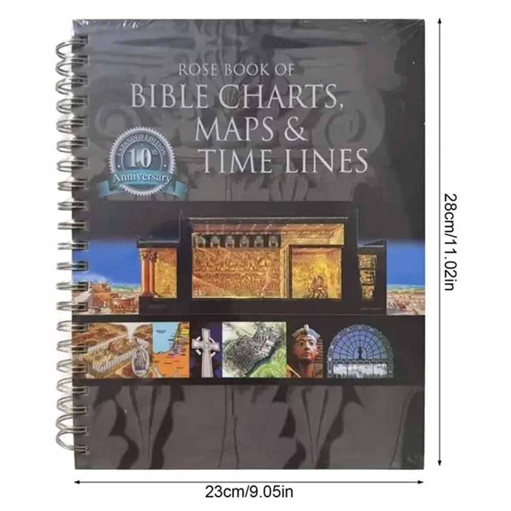 Rose Book of Bible Charts, Maps, and Time Lines – Full-Color Bible Reference