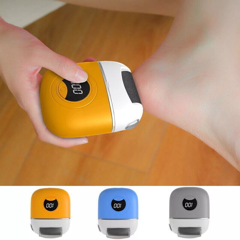 Professional Electric Foot Grinder File Callus Dead Skin Remover Pedicure Tool Free Tips