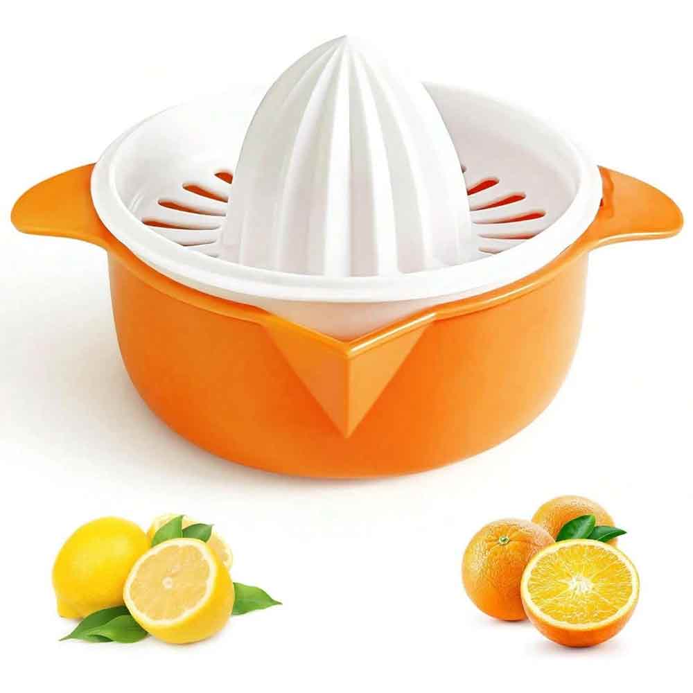 250ml Hand Press Citrus Juicer, Portable Fruit Squeezer for Lemon Orange