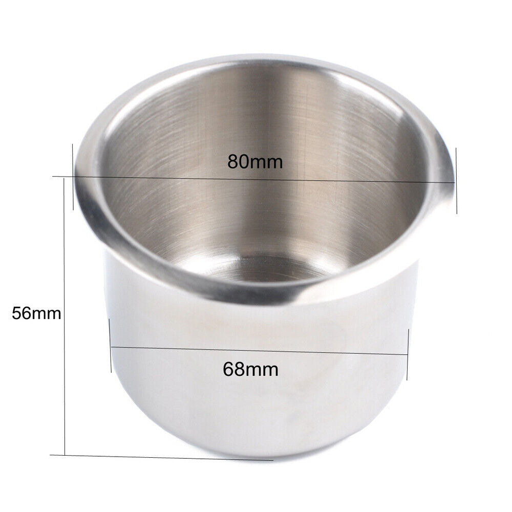 2PCS Stainless Steel Cup Drink Holder For Marine Car Truck Camper RV Boat Au