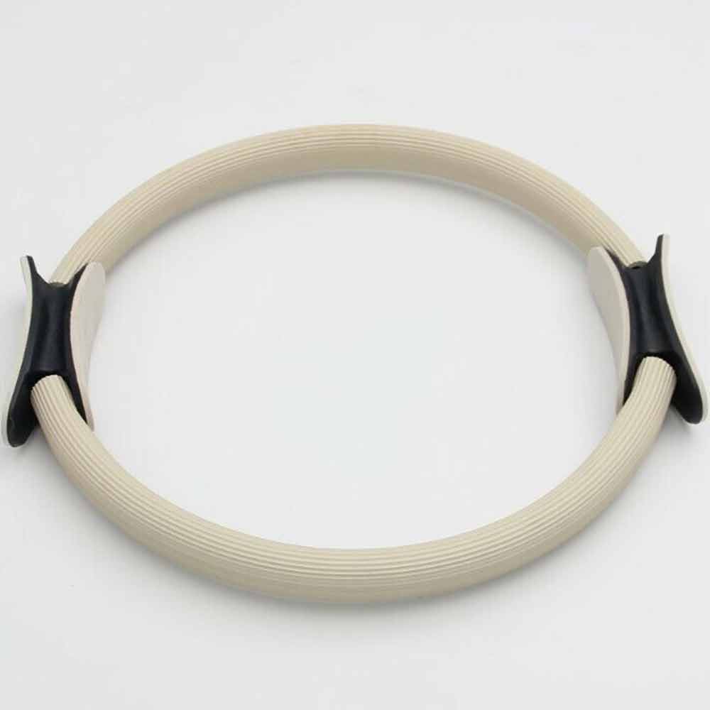 Pilates Ring Exercise Resistance Yoga Gym Rings Fitness Magic Circle Foam Grip