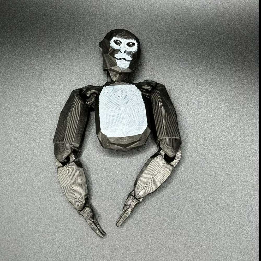 Gorilla Tag VR game toy - Made in UK - Flexi / Articulated / Flexy (4.9 inch)