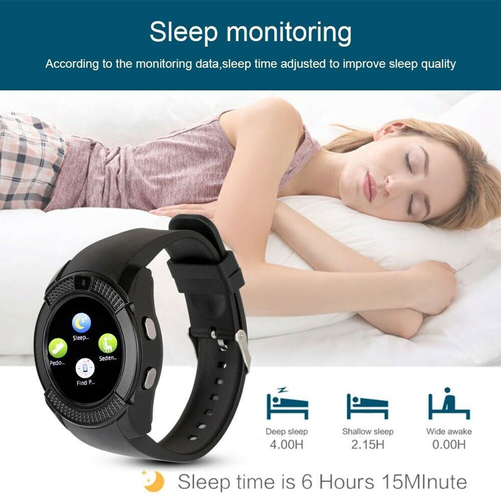 Smart Watch for Women Men Fitness Tracker 3D Screen Bluetooth Call Waterproof