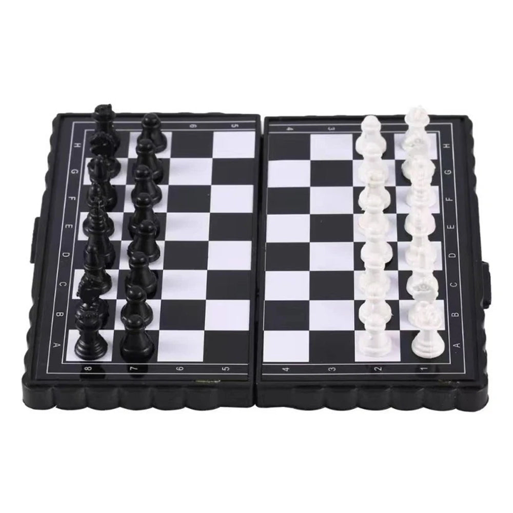 Portable Folding Chess Set – Magnetic Mini Travel Pocket Board Game