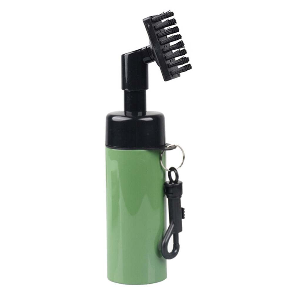 Golf Club Cleaning Brush Reel Groove Cleaner With Extrusion Water Bottle