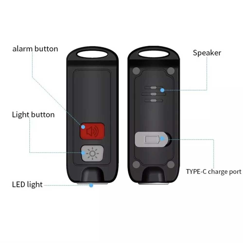 Personal Security Personal Safety Personal Self Defence Personal Alarm Very Loud