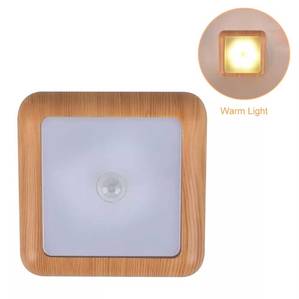 Motion Sensor Night Light – 6 LED Battery-Powered for Closet, Cabinet & Wall