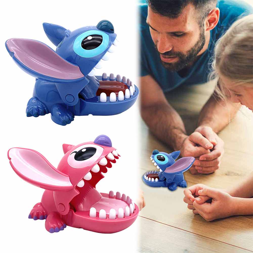 Big Mouth Bite Finger Game Figure Tricky Prank Tabletop Toy Cornerless Rounded