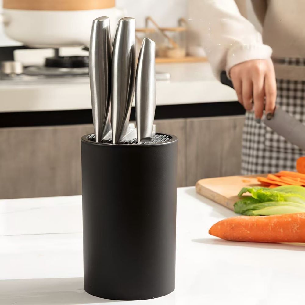 Multifunctional Household Knife Block – Premium Western-Style Kitchen Knife Holder