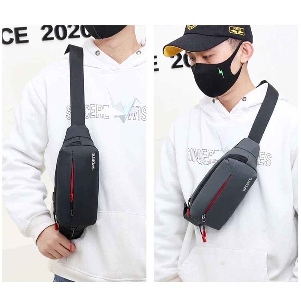 Men Women Cross Body Chest Anti Theft Travel Bag Crossbody Travel Shoulder Bag