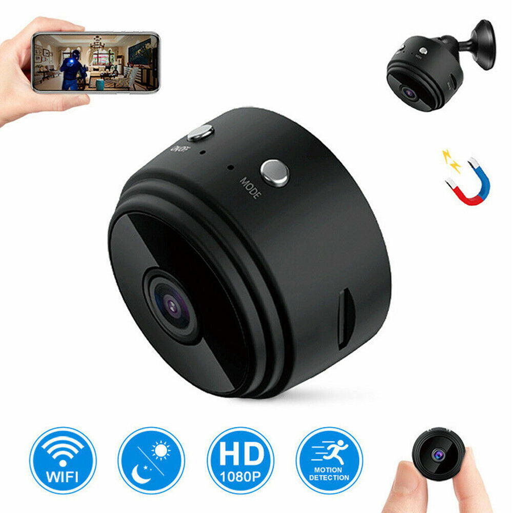Mini Wifi Wireless IP Spy Hidden Camera 1080P HD Security Cam Network Monitor