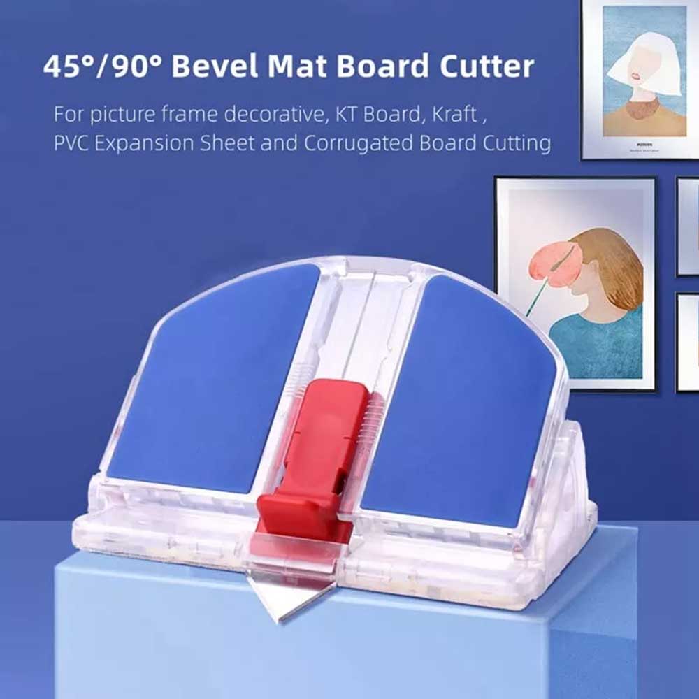 Mat Cutter 45 & Bevel Mat Board Cutter Beveled Cut Tool for Art Picture Framing