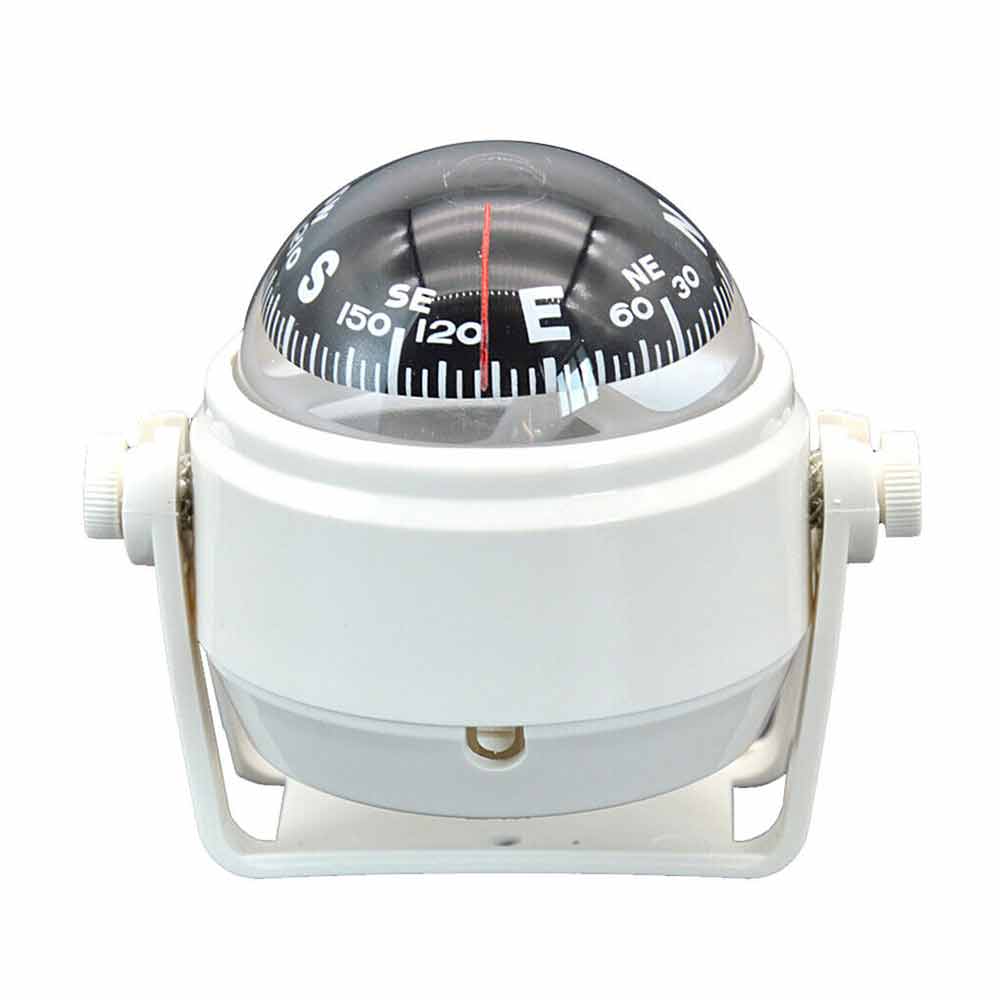 Marine Compass with Mount for Sail Ship Vehicle Outdoor Car Boat Navigation Tool