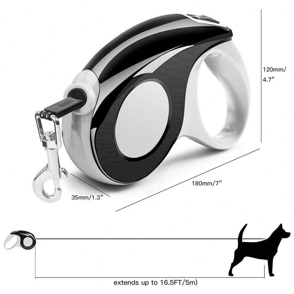 3m/5m Retractable Dog Leash Automatic Flexible Dogs Cat Pets Traction Rope Leash