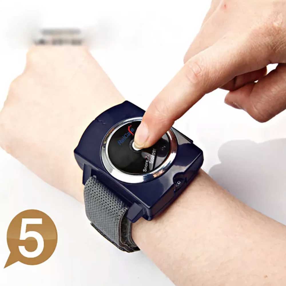 Anti-Snoring Wristband Sleep Connection Anti Snore Bracelet Snoring Aid Sleeping