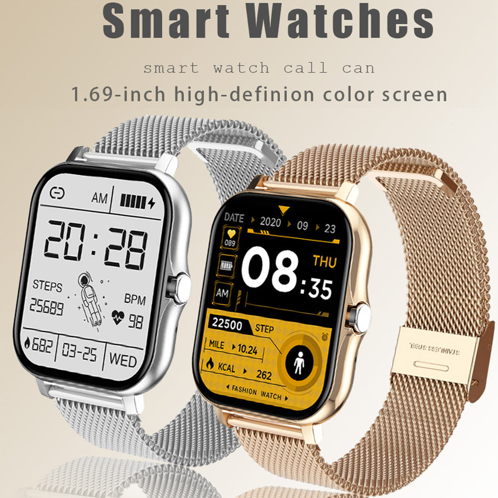 Smart Watch Women Men Heart Rate For iPhone Android Bluetooth Waterproof