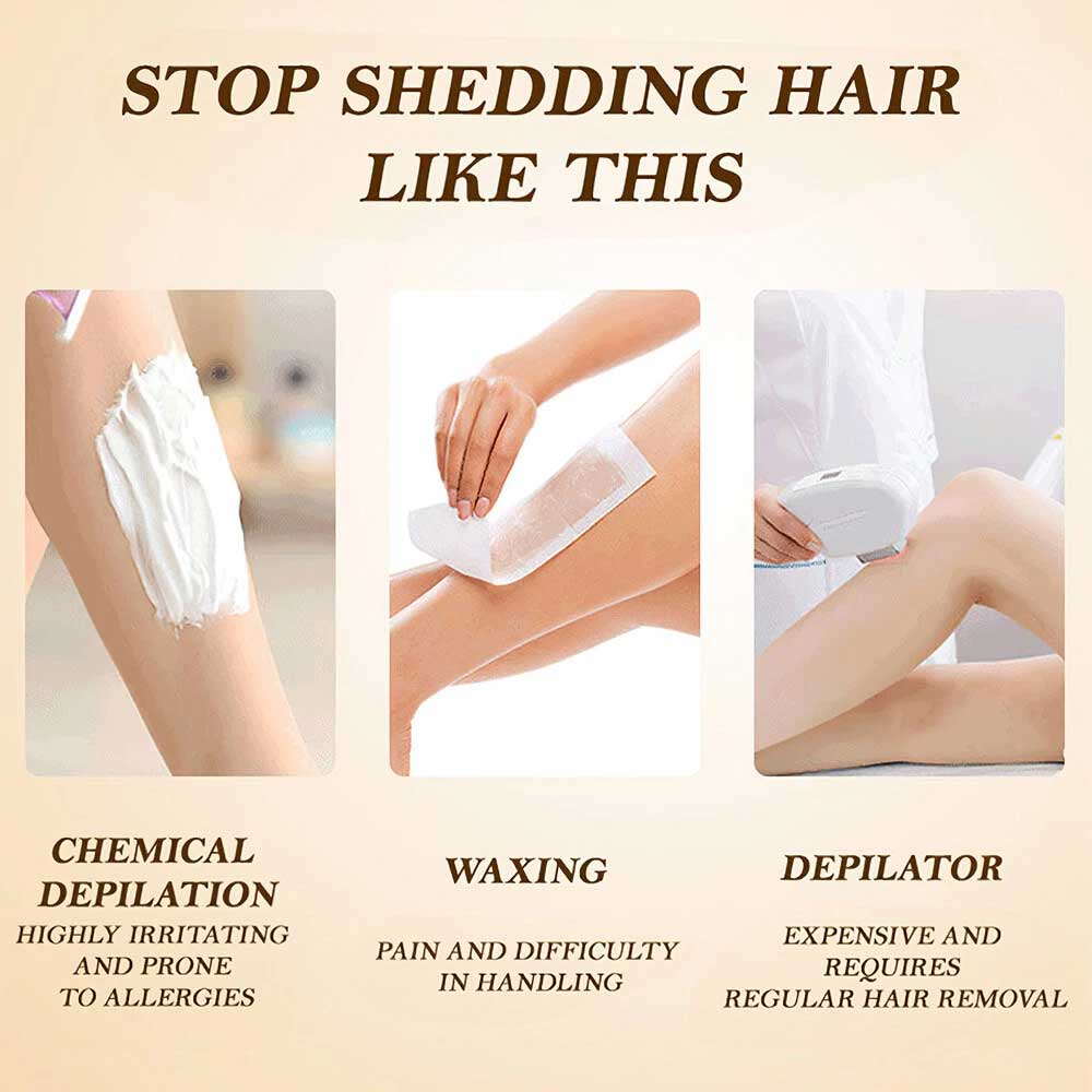 3 in 1 Rechargeable Painless Wet&Dry Lady Body Shaver Mini Women Electric Razor