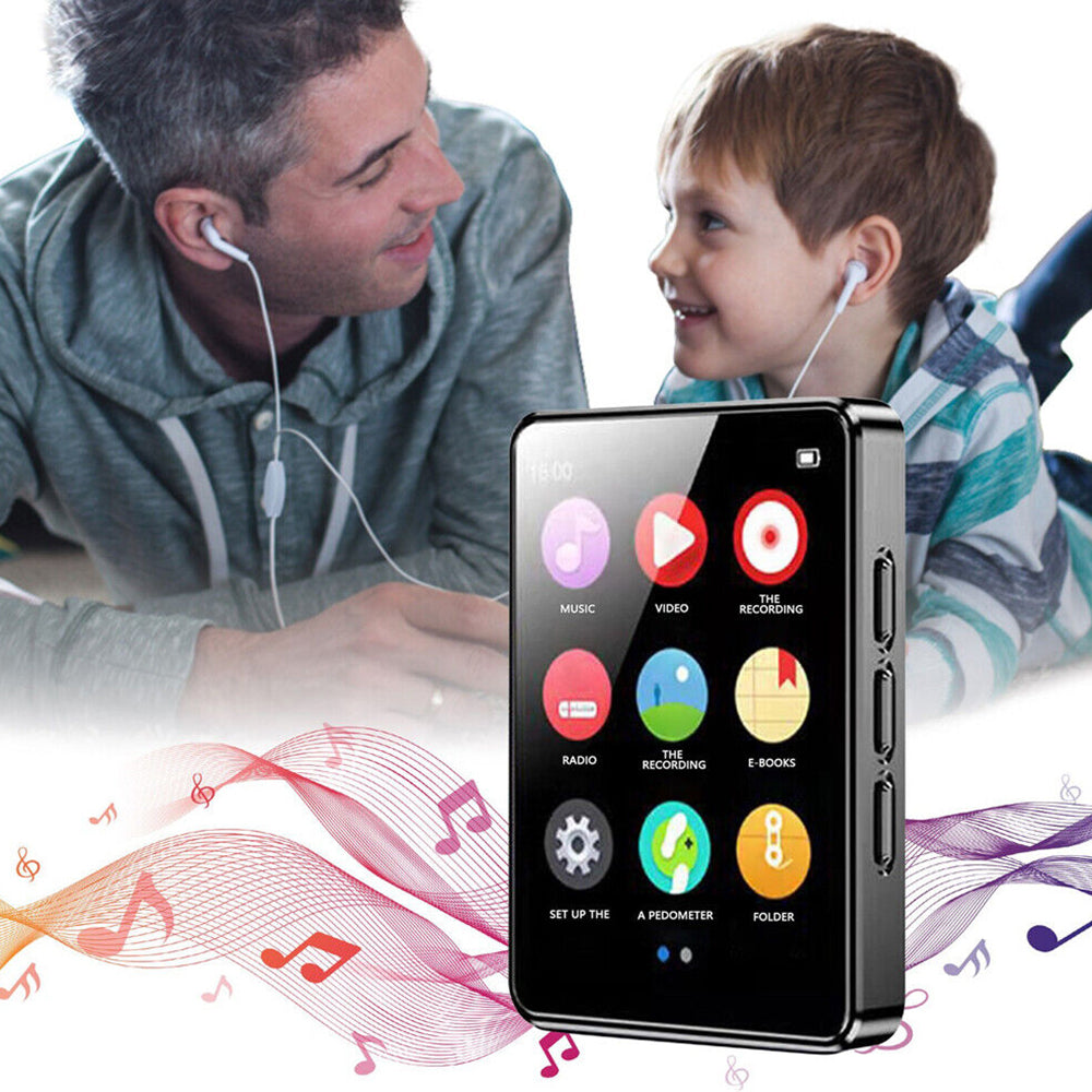 Full Touch Screen Bluetooth MP4/MP3  Music Player FM Radio Recorder TF Card