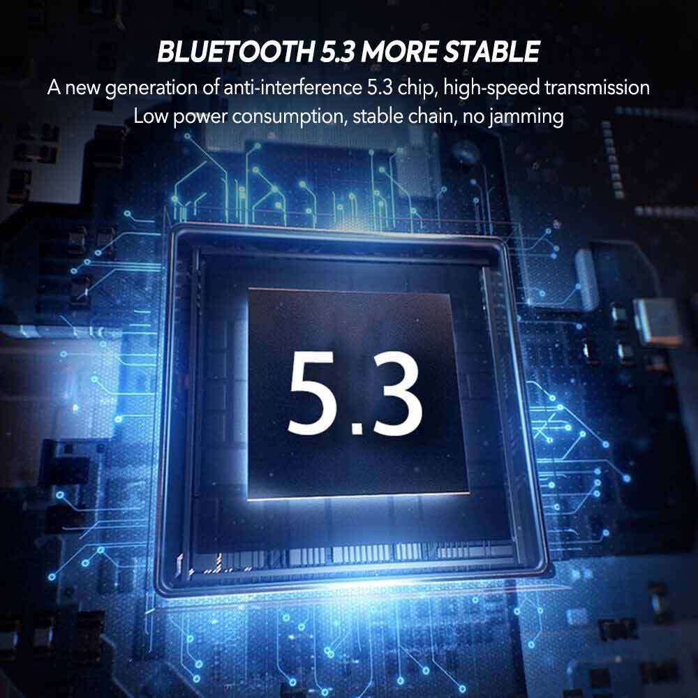 Wireless Earphones Bluetooth 5.3 Earbuds Headphones Sports Stereo Ear Hook