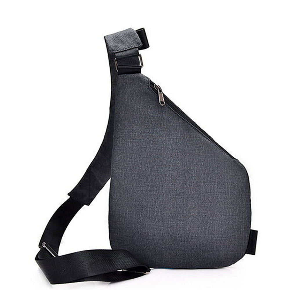 MensWaterproof Bag Personal Anti Theft Shoulder Pocket Portable Chest BagsTravel