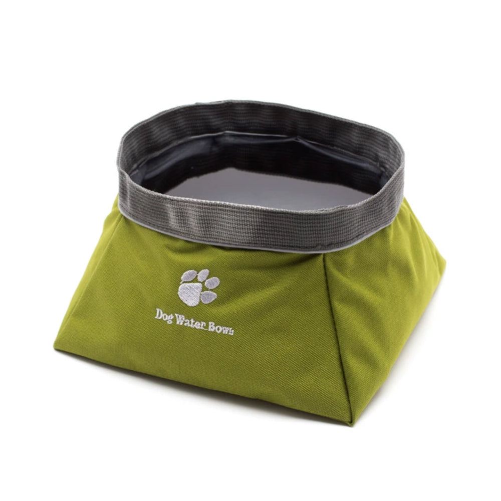Portable Collapsible Pet Bowl – Foldable Silicone Dog Food & Water Feeder