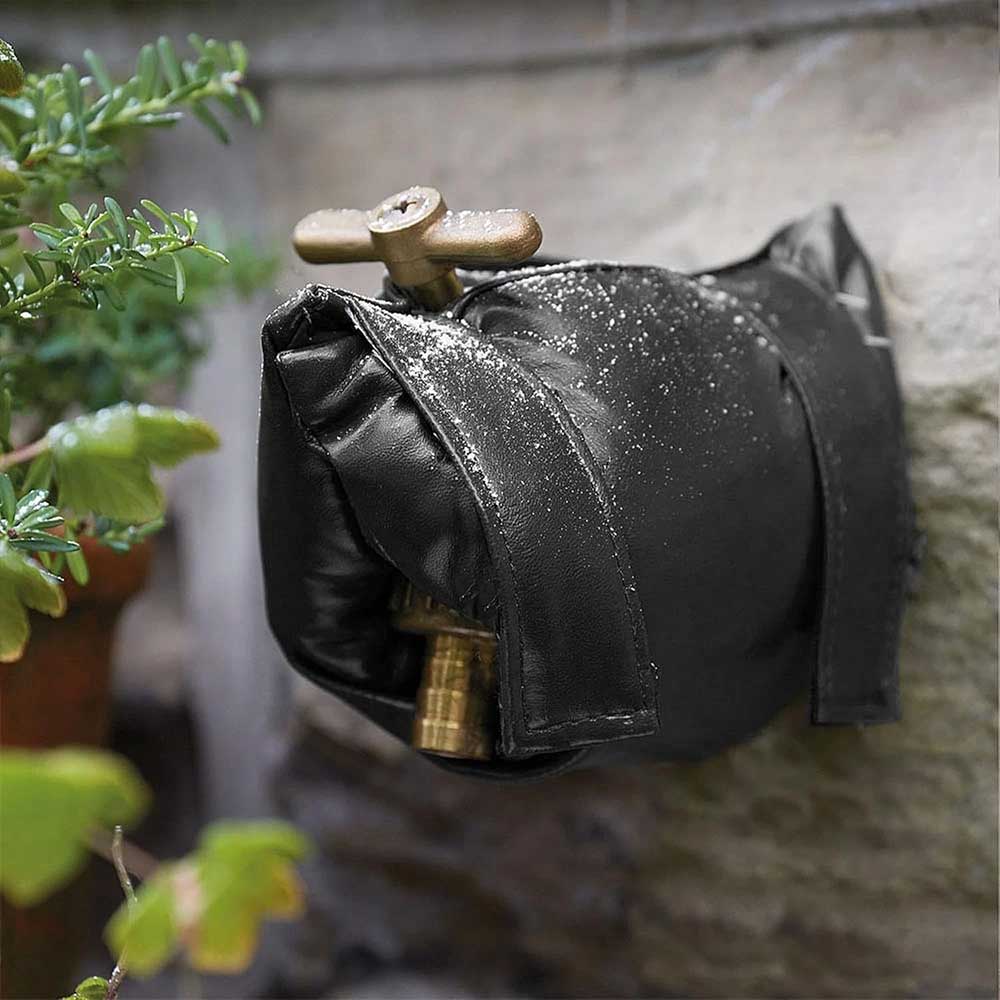 Waterproof Outdoor Tap Cover - Frost Protector Insulated Winter Jacket for Garden
