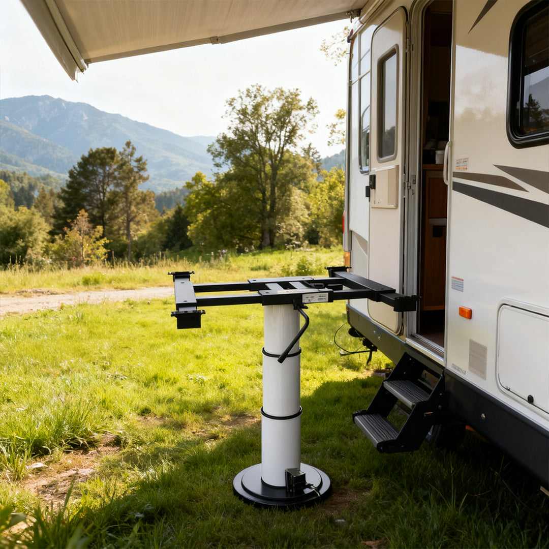 Adjustable Boat RV  Table Leg | Height Lift & 360° Swivel Pedestal for Caravan