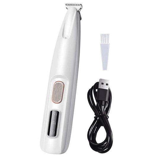Pet Clippers - Cordless Dog Hair Trimmer Grooming Kit with Free Blades
