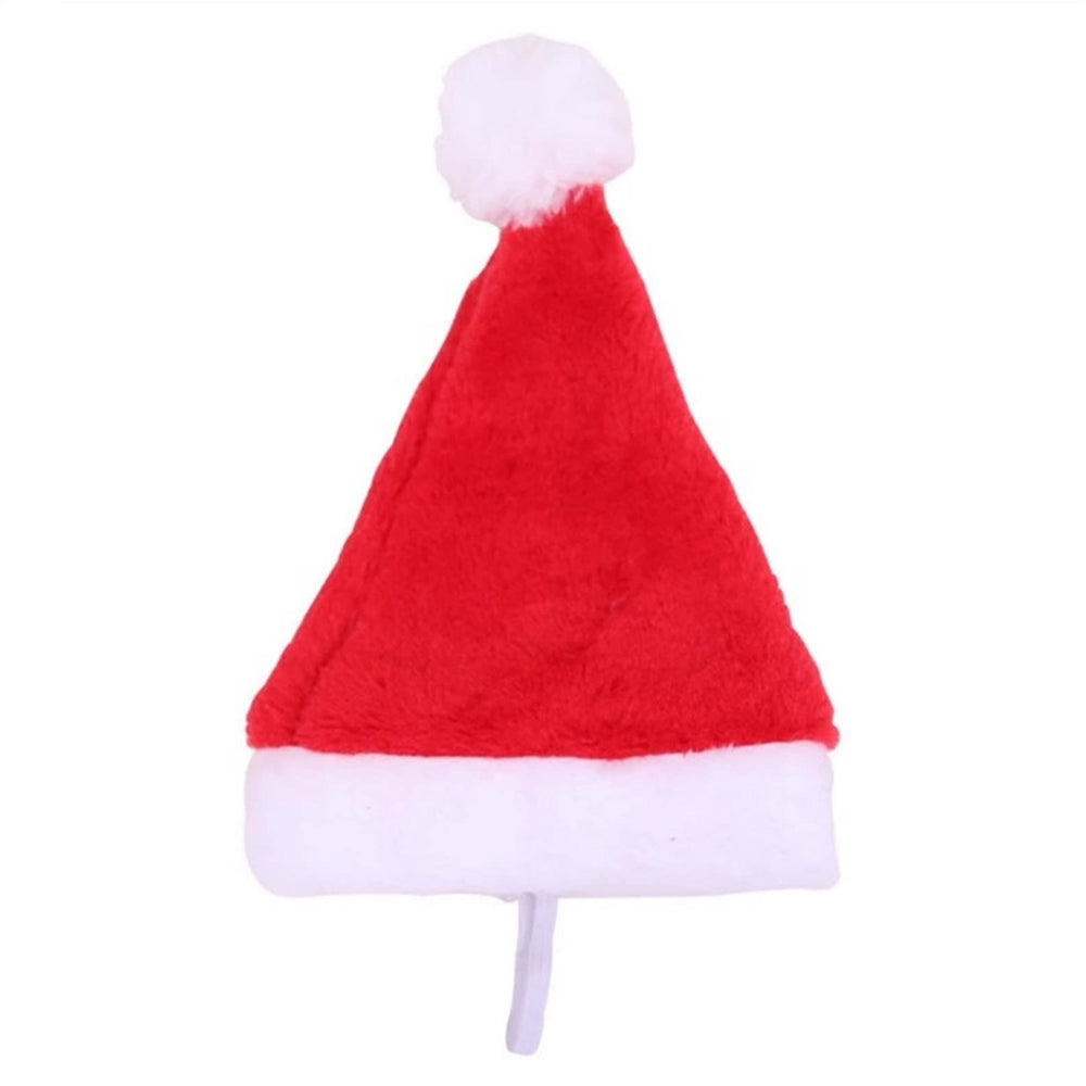 Christmas Santa Dog Hat Set – 2PCS Lightweight Pet Costume Caps