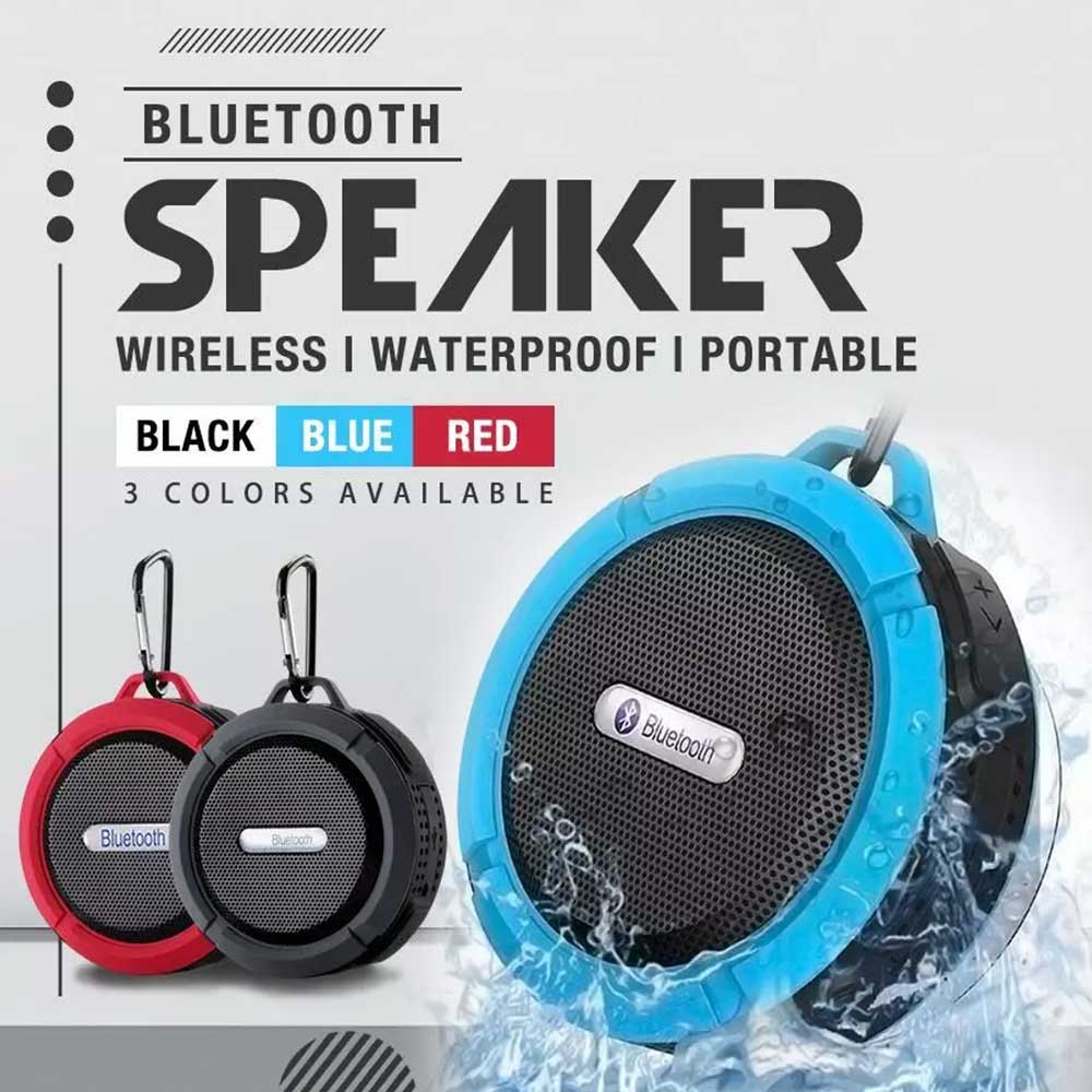 Waterproof Wireless Mini Car Bluetooth Shower Music Speaker Handsfree Portable