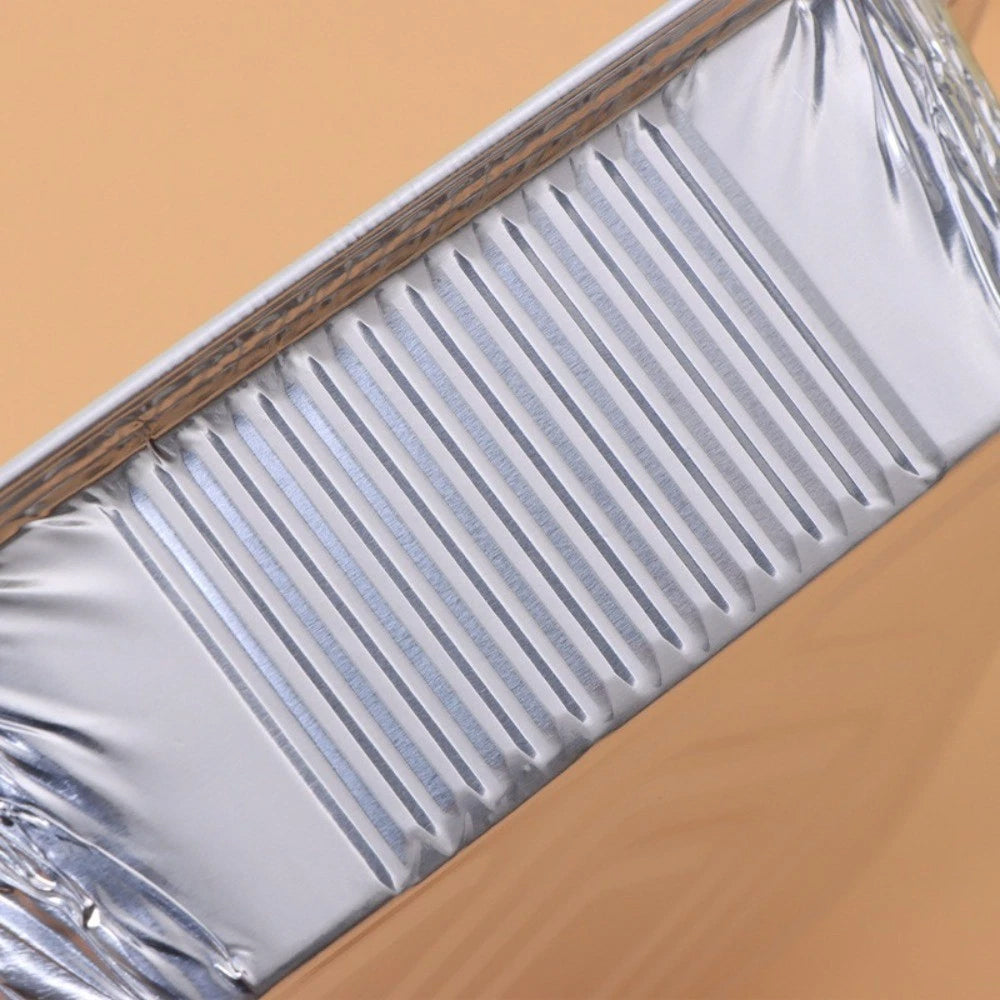 30pcs 8/9 Inch Air Fryer Aluminum Foil Pans - Oil-Proof Baking Trays for Roasting & Cooking