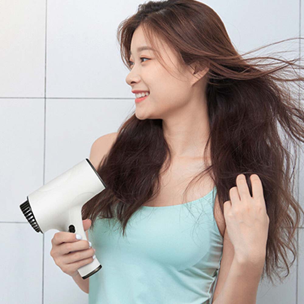 Portable Rechargeable USB Cordless Hair Dryer Versatile Hairdressing Tool